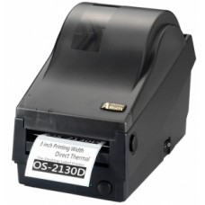 Argox OS-2130DE-SB (термо печать, интерфейсы Lan, COM и USB, ширина печати 72 мм, скорость 104 мм/с, ОТДЕЛИТЕЛЬ)